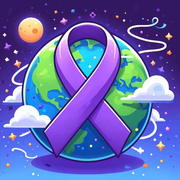 Vector world cancer day