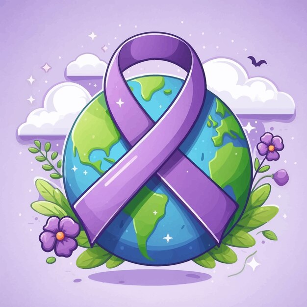 Vector world cancer day