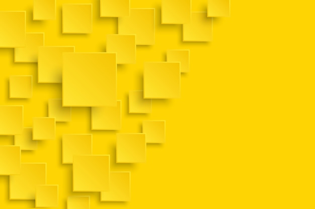 Vector yellow modern abstract background