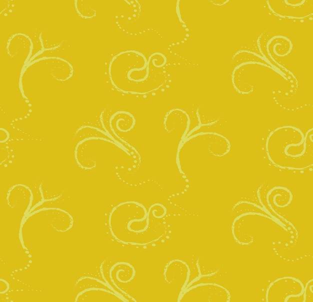 Vector yellow seamless background pattern abstract