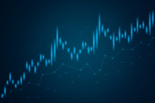 Vector vector zakelijke diagram grafiek grafiek forex