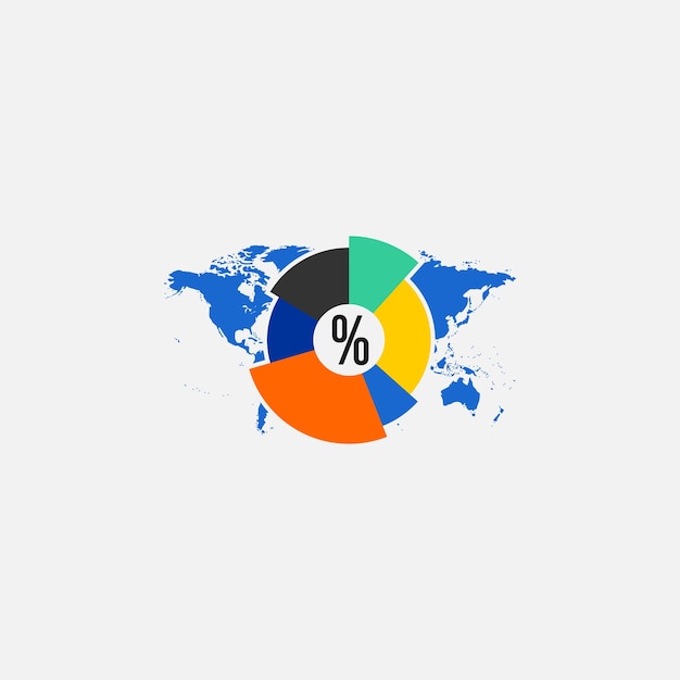 vectorafbeelding van statistieklogo