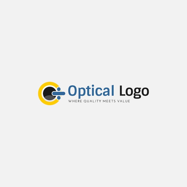 vectorafbeeldingen van optische logo's. bril winkel logo