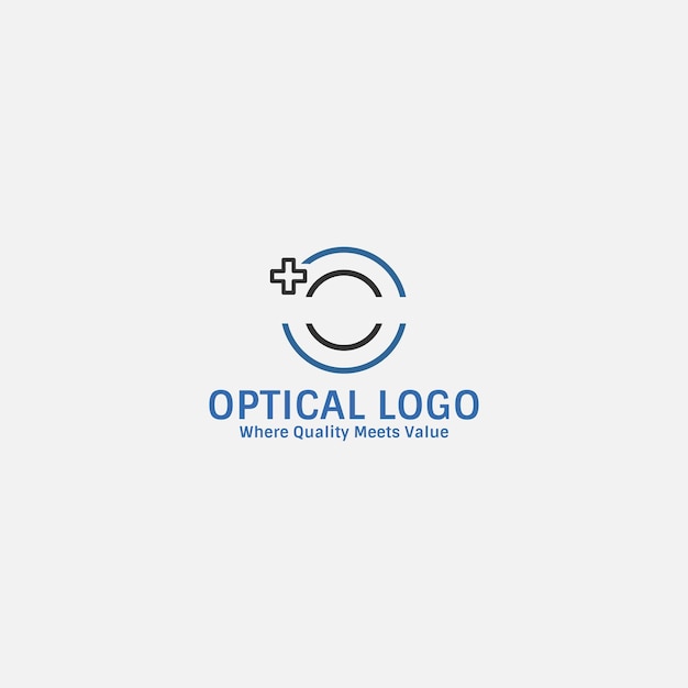 vectorafbeeldingen van optische logo's. bril winkel logo