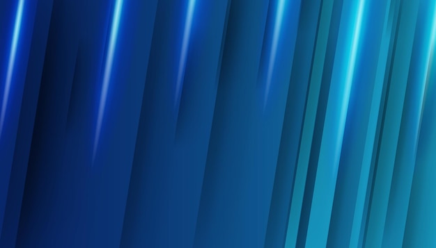 Vectorbannerontwerp, illustratietechnologie met geometrisch patroon over donkerblauwe achtergrond. Modern hi-tech digitaal technologieconcept. Abstracte internetcommunicatie, toekomstig wetenschappelijk technisch ontwerp