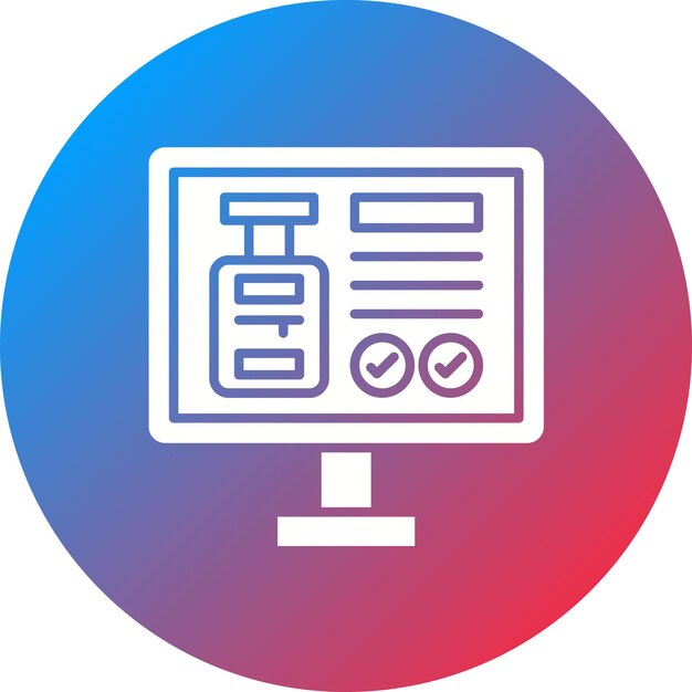 Vectorbeeld van het reserveringsicoon Kan worden gebruikt voor reisbureaus