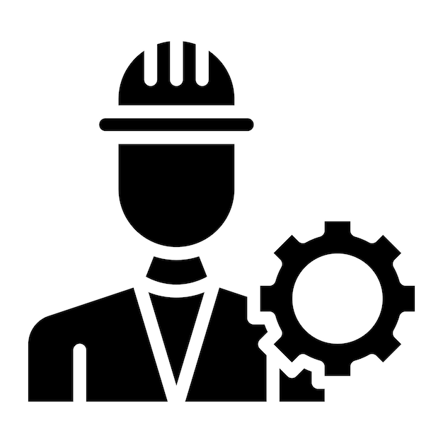 Vectorbeeld van industriële iconen Kan worden gebruikt voor massaproductie