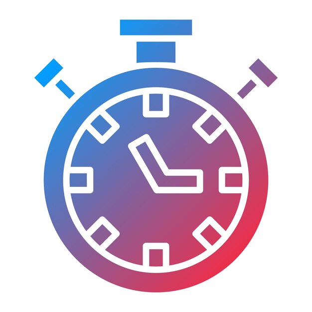 Vectorbeeld van stopwatch-icone Kan worden gebruikt voor Taxi Service
