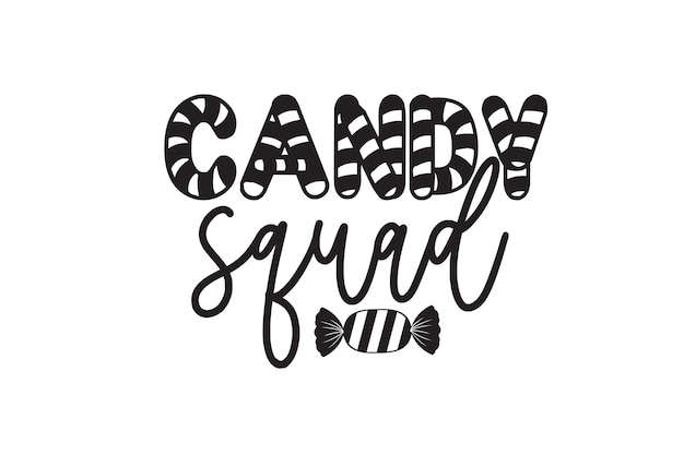 Vector vectorbestand van de candy squad