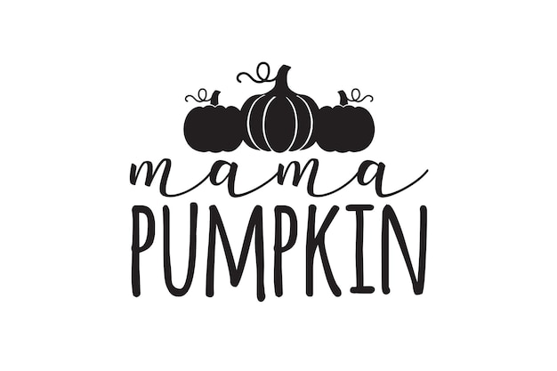 Vectorbestand van Mama Pumpkin