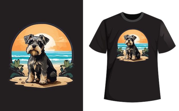 Vector vectorbestand voor het ontwerpen van dieren t-shirts