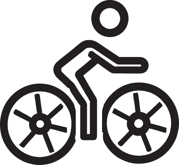 Vector vectorgrafiek van fietsenrekken