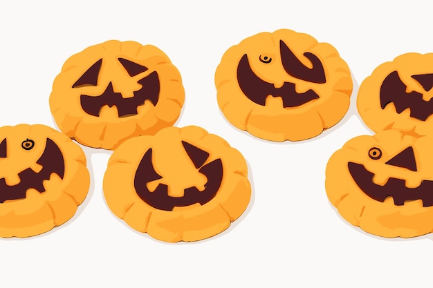 Vectorhalloween-koekjes