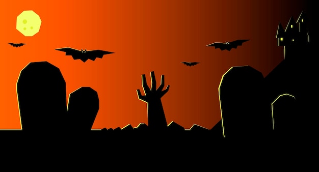 Vector vectorial halloween background