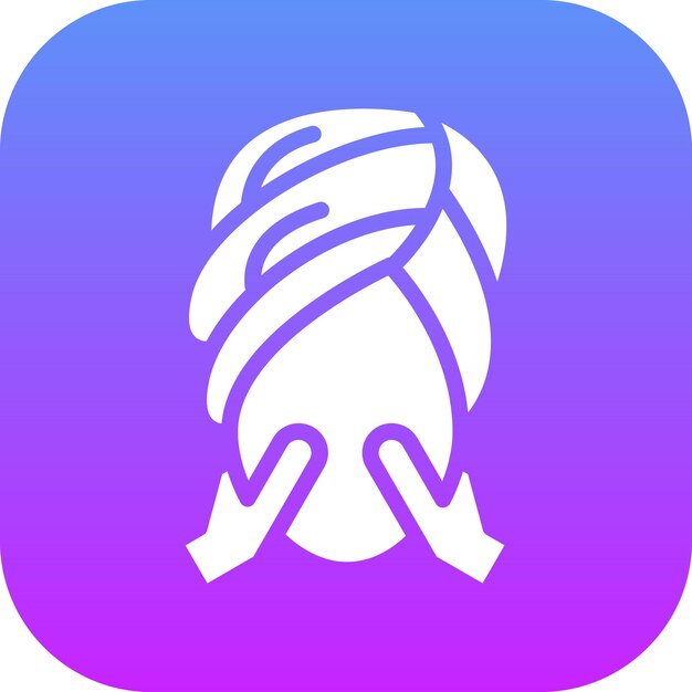 Vectoriconen voor gezichtsbehandeling illustratie van Spa-iconset