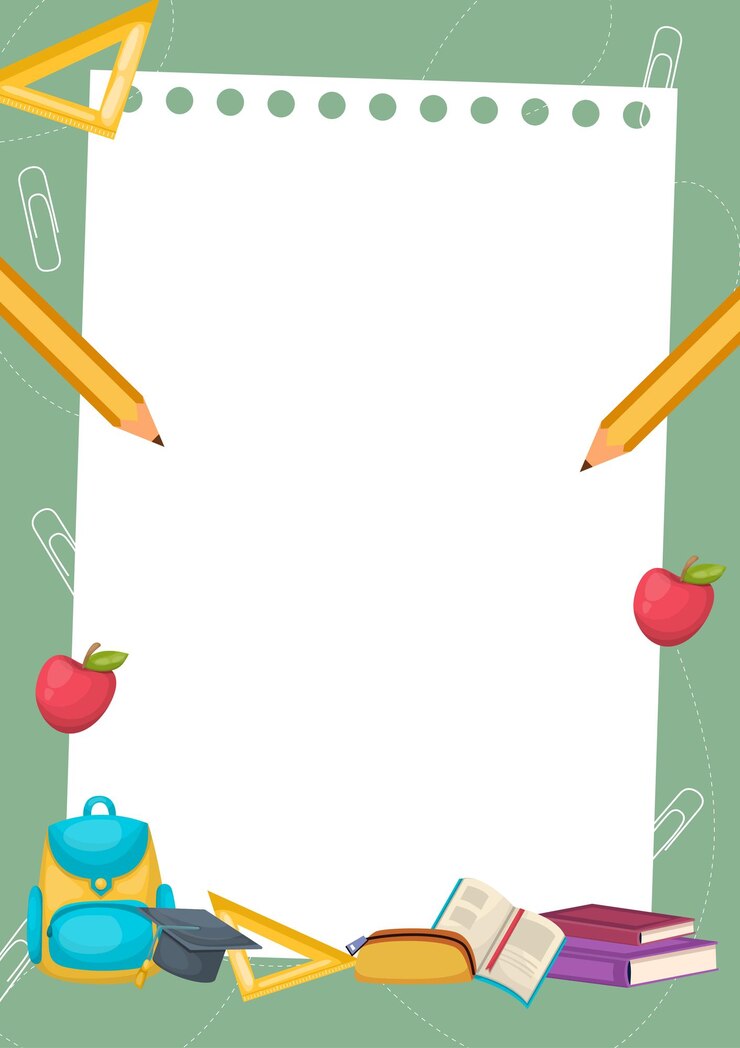 Vector vectorillustratie binnenpagina's voor baby notebook ontwerp scrapbook ontwerp sjablonen