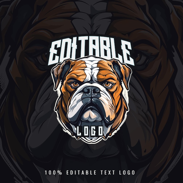 Vectorillustratie bulldog Sport Logo