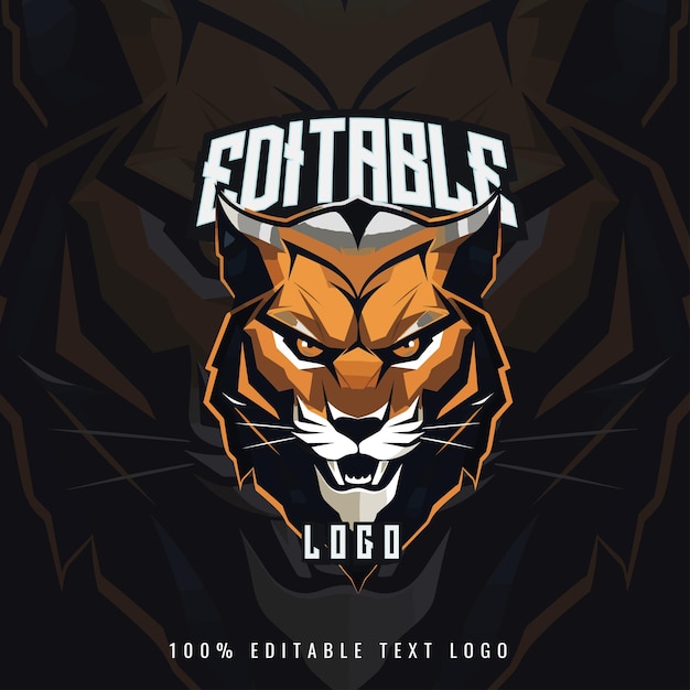 Vectorillustratie Cougar Sport-logo