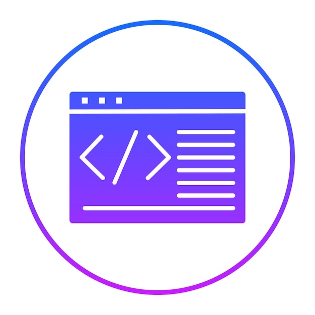 Vectorillustratie met CSS-code