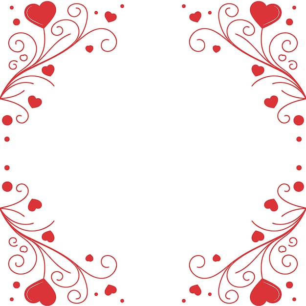 Vectorillustratie of achtergrond met hart voor gelukkige Valentijnsdag element