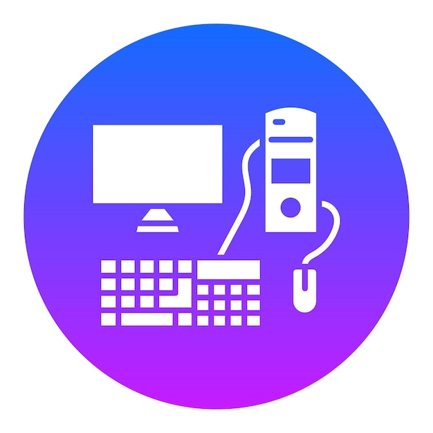 Vectorillustratie op computer
