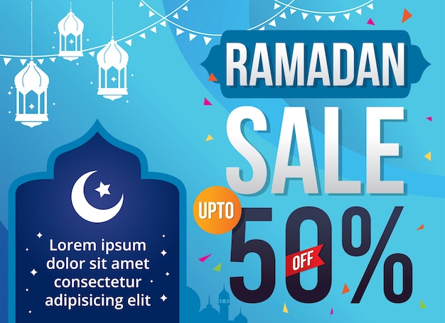 Vectorillustratie ramadan sale