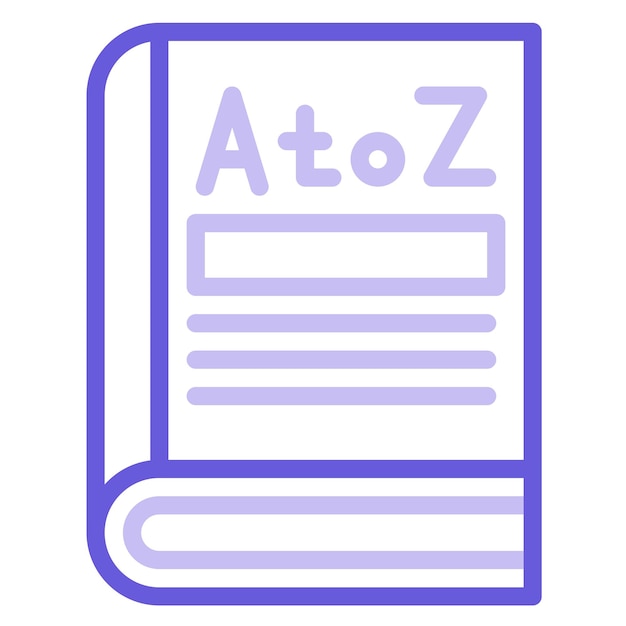 Vectorillustratie van A tot Z