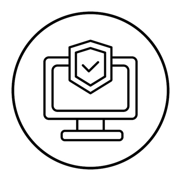 Vectorillustratie van beveiligingsmonitors