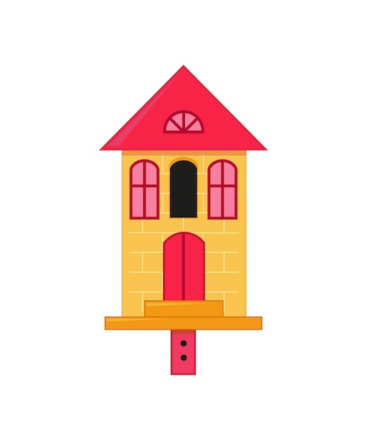 Vectorillustratie van birdhouse