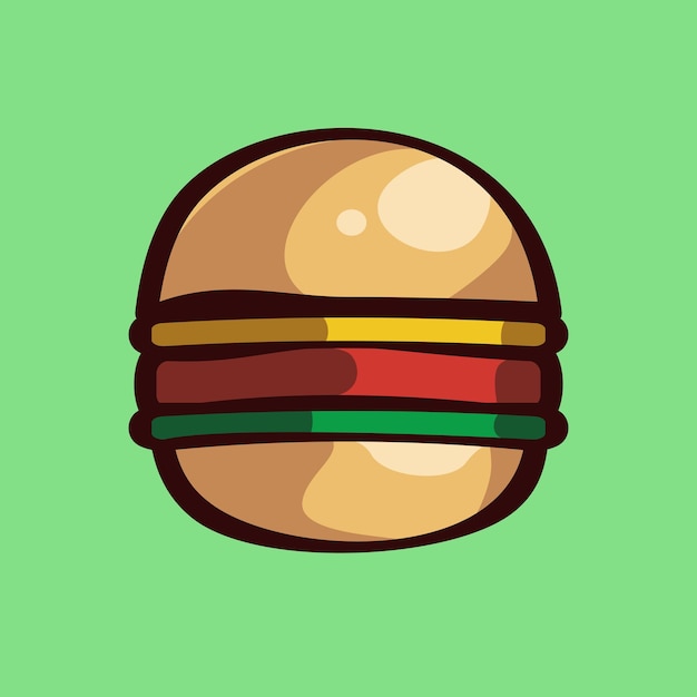 Vectorillustratie van burger