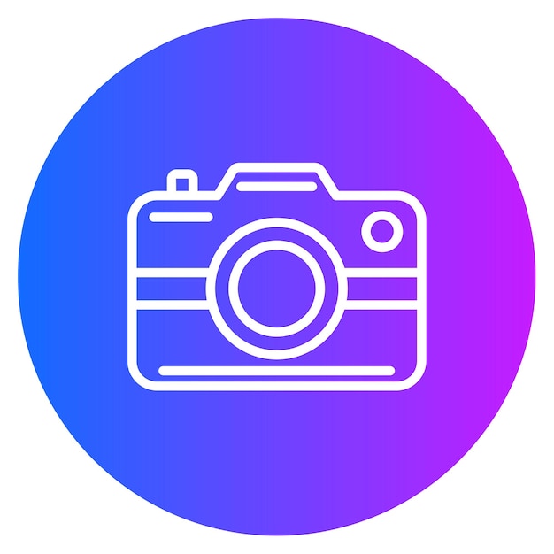 Vectorillustratie van de camera