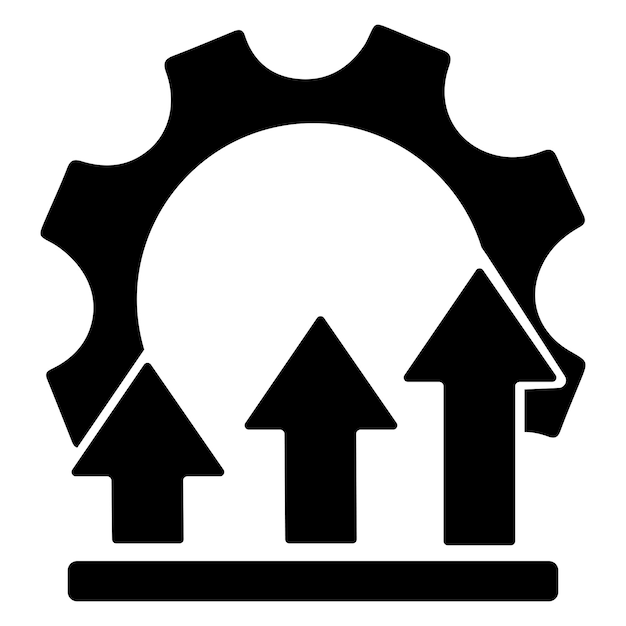vectorillustratie van de financiële groei op transparante achtergrond