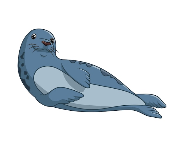 Vectorillustratie van de havenzegel
