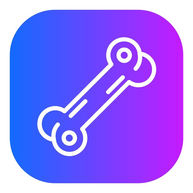 Vectorillustratie van de humerus