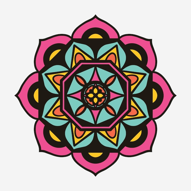 Vectorillustratie van de mandala