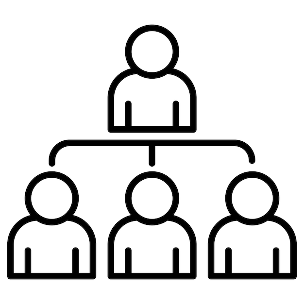 Vectorillustratie van de organisatie