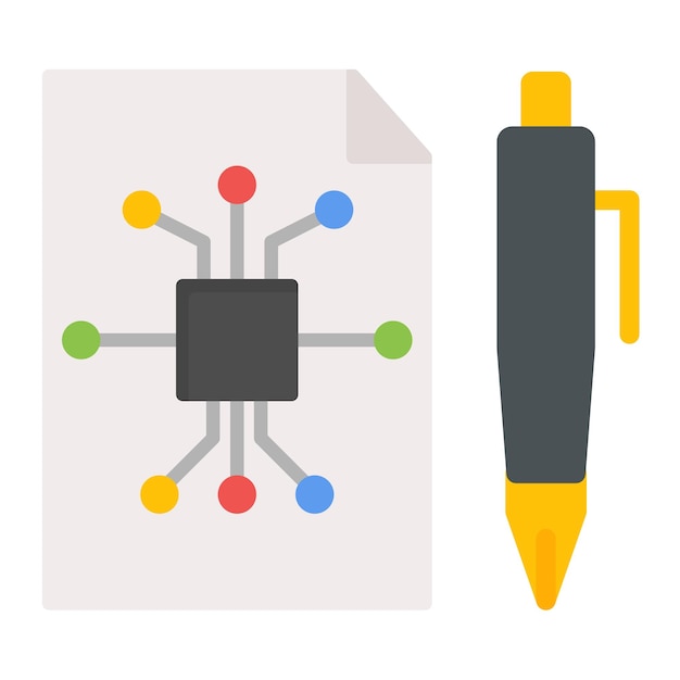 Vector vectorillustratie van de projectplanning