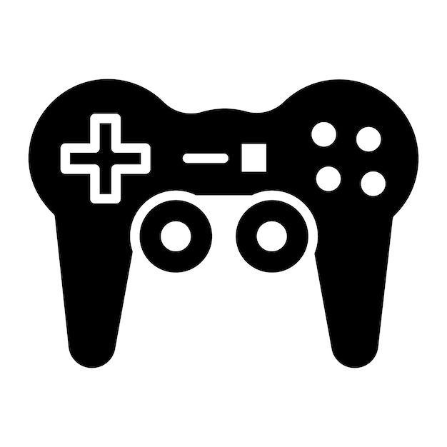 Vector vectorillustratie van de spelconsole