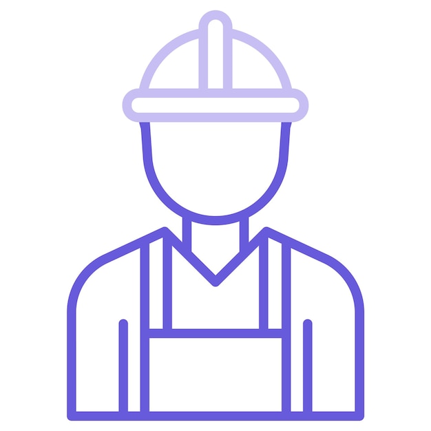 Vectorillustratie van de werknemer