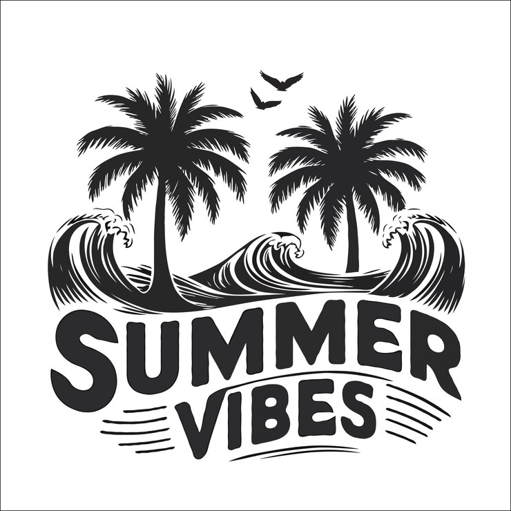 Vector vectorillustratie van de zomer
