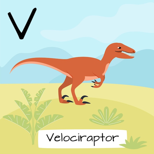 Vectorillustratie van dinosaurus