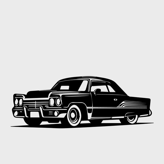 Vector vectorillustratie van een auto