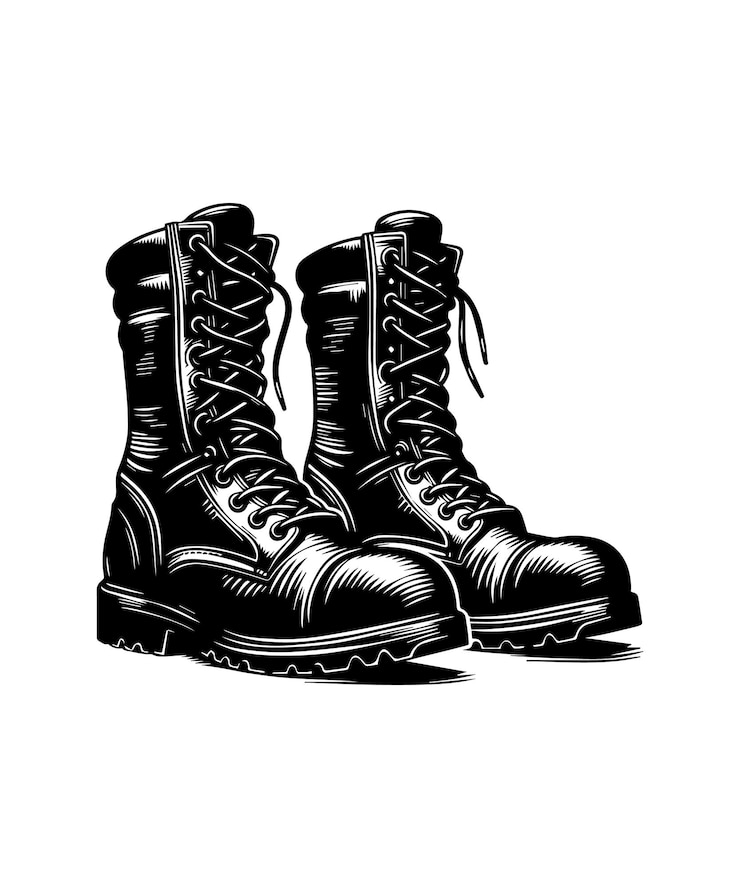 Vector vectorillustratie van gevechtsschoenen