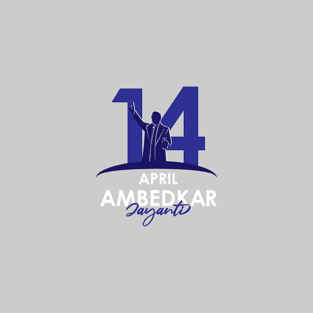 Vectorillustratie van Happy Ambedkar Jayanti