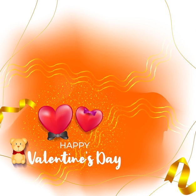 Vectorillustratie van Happy Valentines Day