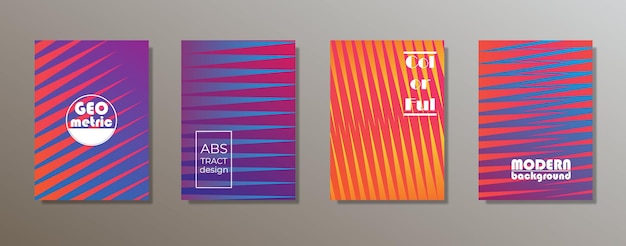 Vectorillustratie van heldere kleuren abstracte achtergrond met textuur voor minimaal dynamisch omslagontwerp Behangbanner Achtergrond Kaart Boekillustratie bestemmingspagina geschenkomslag