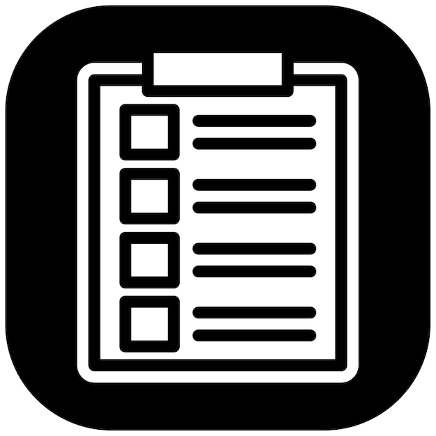 Vectorillustratie van het testverslag