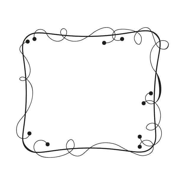 Vectorillustratie van lineair frame