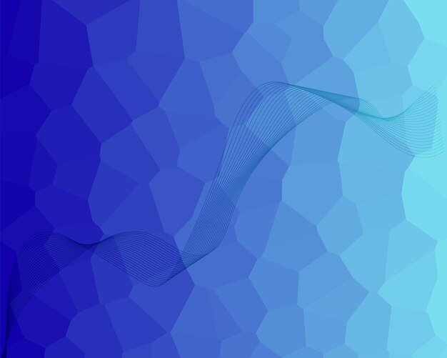 Vectorillustratie van Low Poly Background