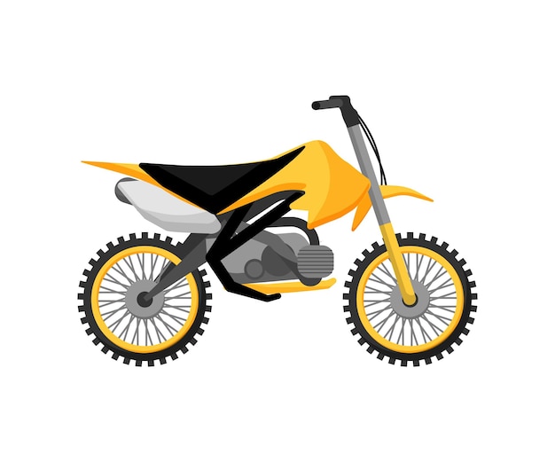 Vectorillustratie van motorfiets
